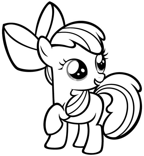 my little ponies coloring pages